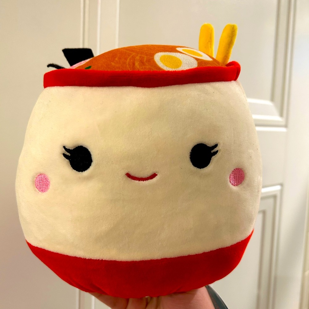 Sushi and ramen flip squishmallow 7in